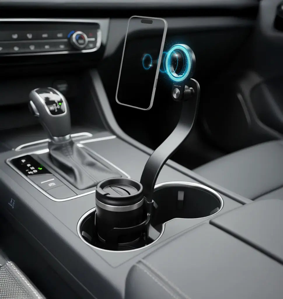Green Lion Flex Cup Mag - Cup Holder Phone Mount | 2 Years Warranty
