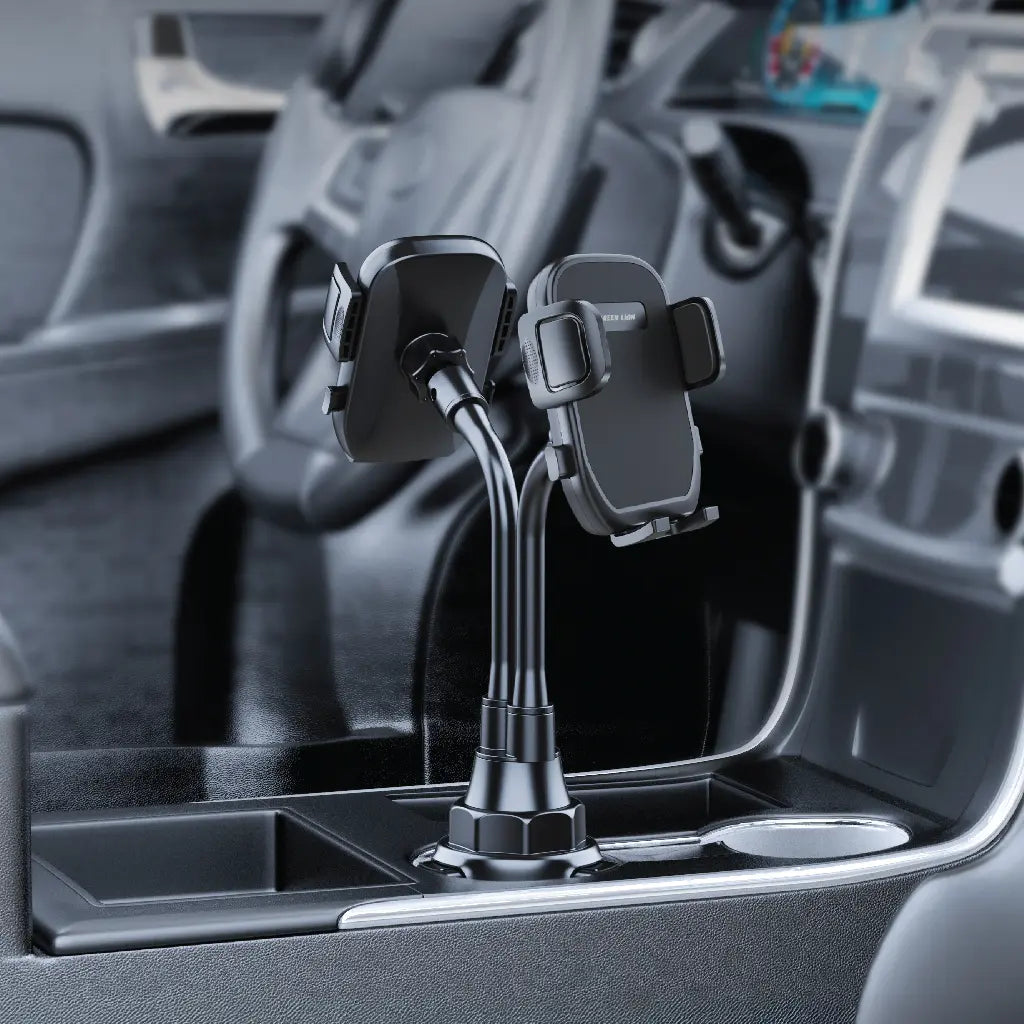 Green Lion Dual Drive Universal Car Phone Holder | 2 Years Warranty