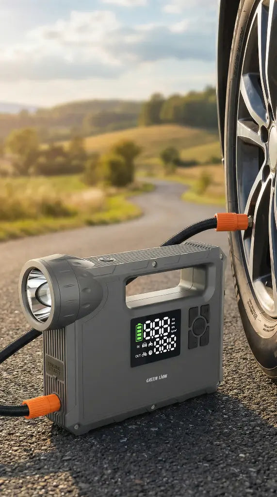 Green Lion JX-84 12V Jump Starter 16000mAh 2000A | 2 Years Warranty
