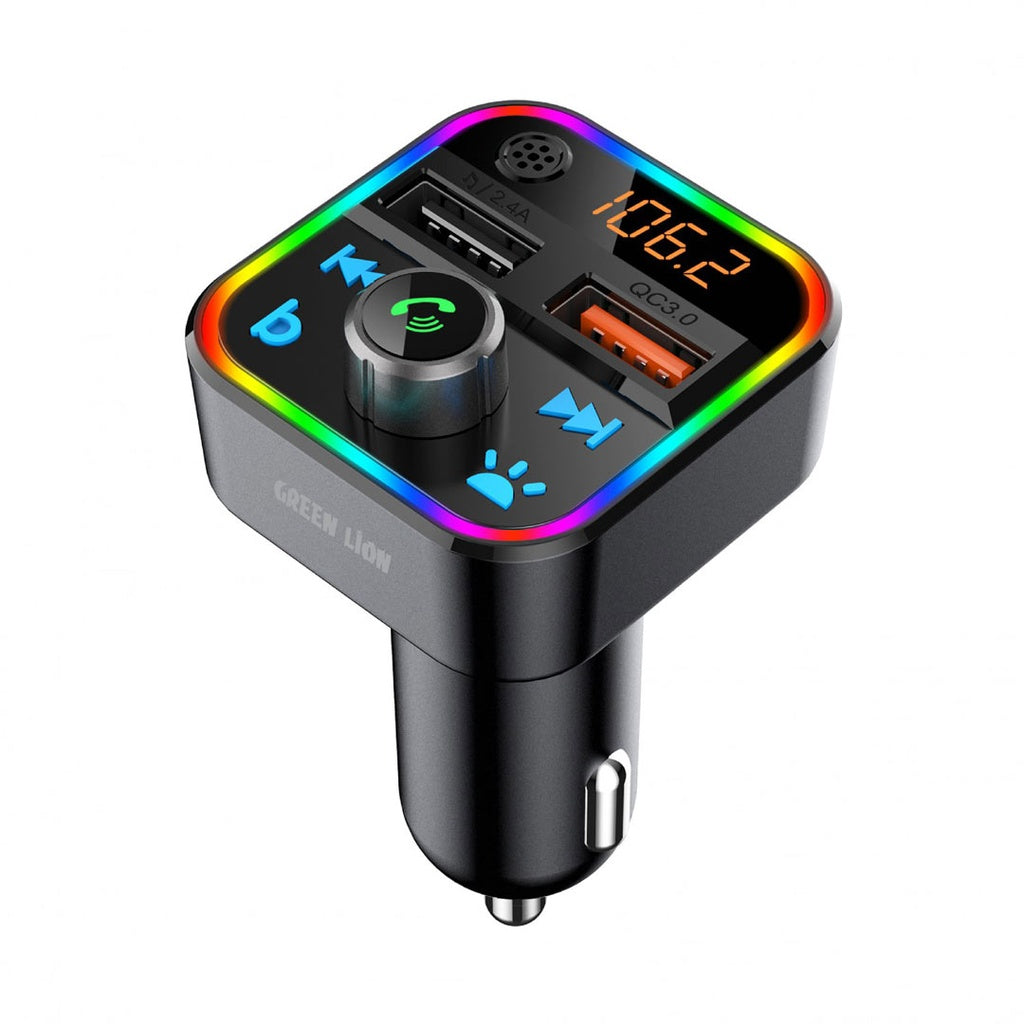 Green Lion Car FM Transmitter Kit | 2 Years Warranty