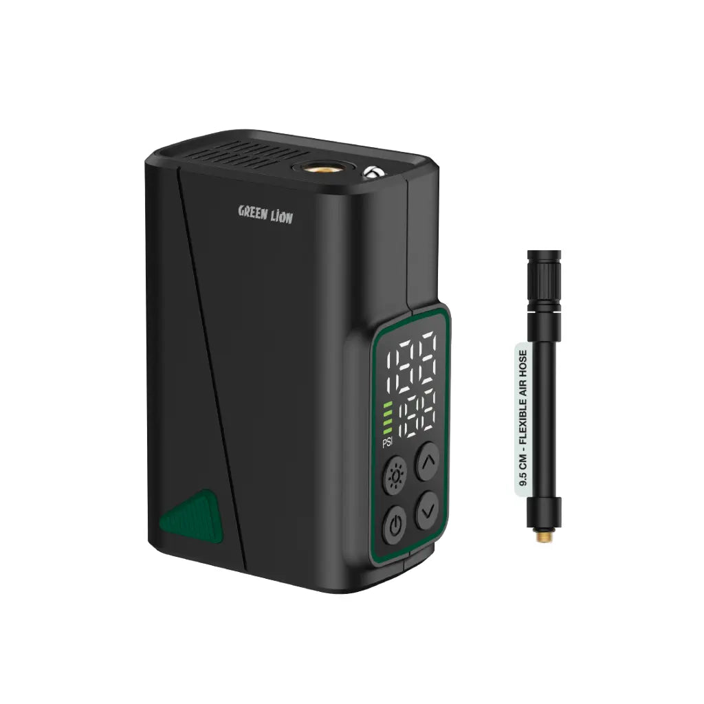 Green Lion GL-A5 Tire Inflator 150 PSI | 2 Years Warranty