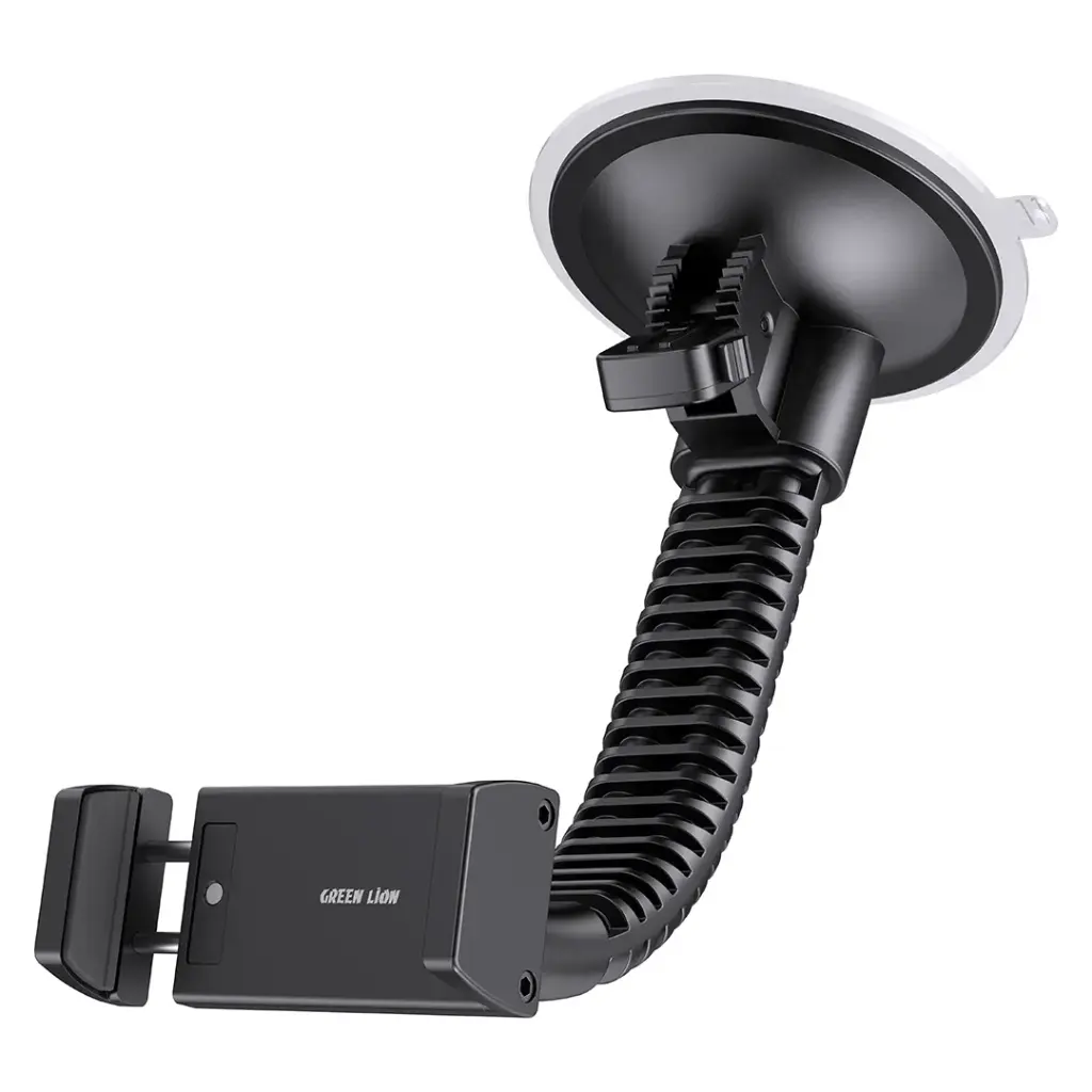 Green Lion GV-550 Heavy Duty Windshield Car Phone Mount | 2 Years Warranty