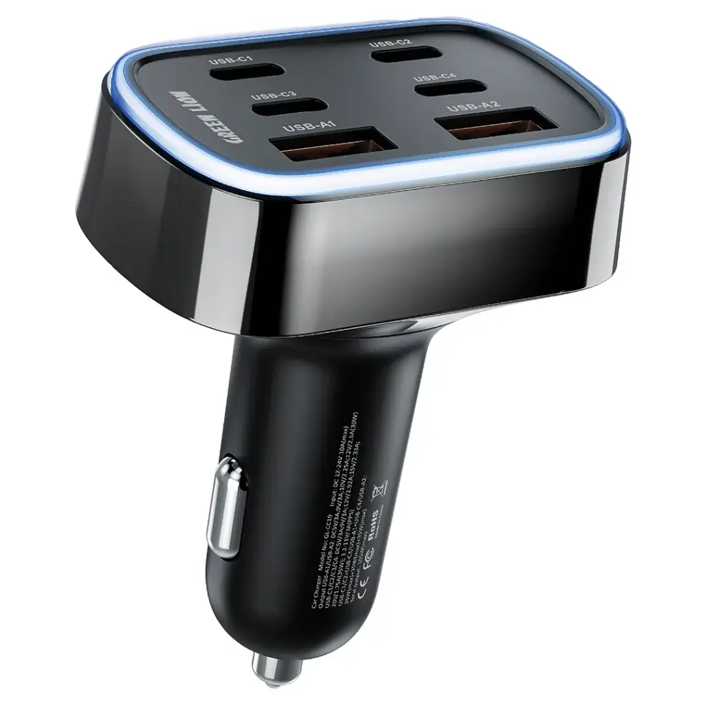 Green Lion High Drive 105W Car Charger PD 35W | 2 Years Warranty