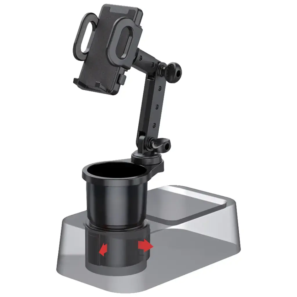Green Lion 2-In-1 Flexgrip Car Cup Holder & Phone Mount | 2 Years Warranty