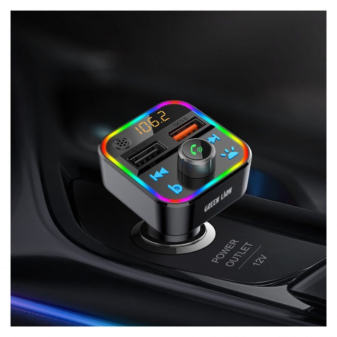 Green Lion Car FM Transmitter Kit | 2 Years Warranty