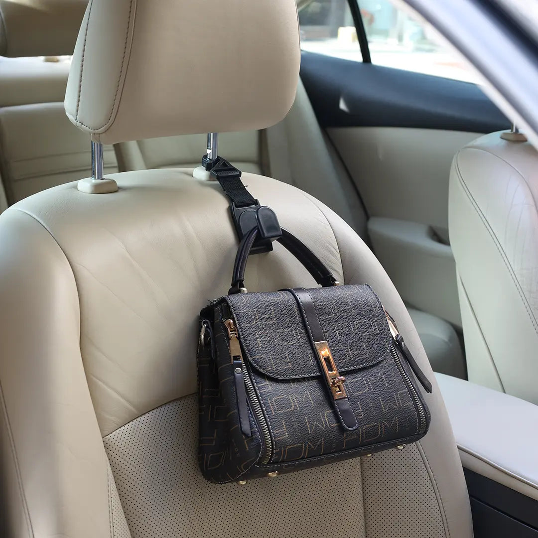 Green Lion Car Headrest Hook Organizer | 2 Years Warranty