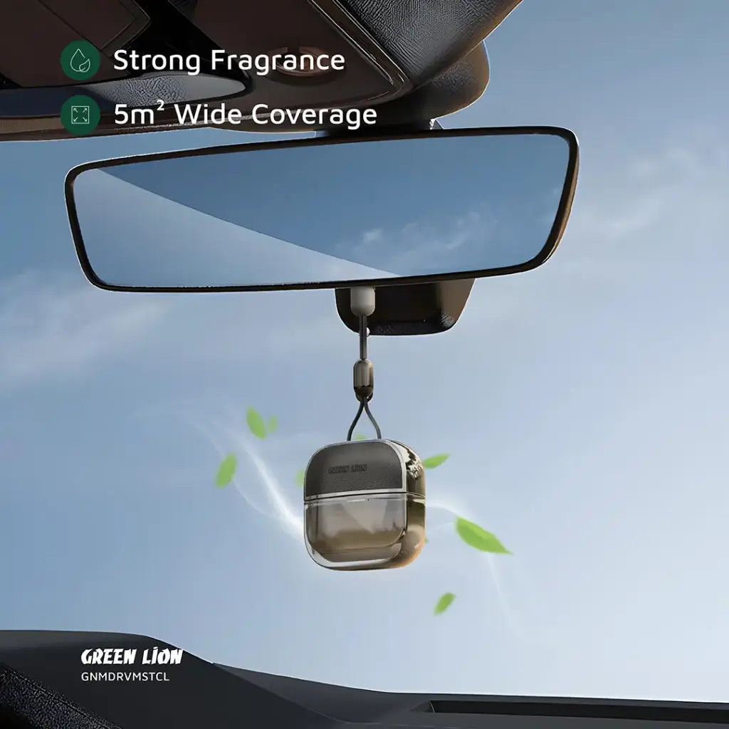 Green Lion Drive Mist Hanging Car Diffuser | 2 Years Warranty