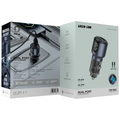 Green Lion Dual Port Car Charger PD+QC 75W + 1M C to C Cable | 2 Years Warranty