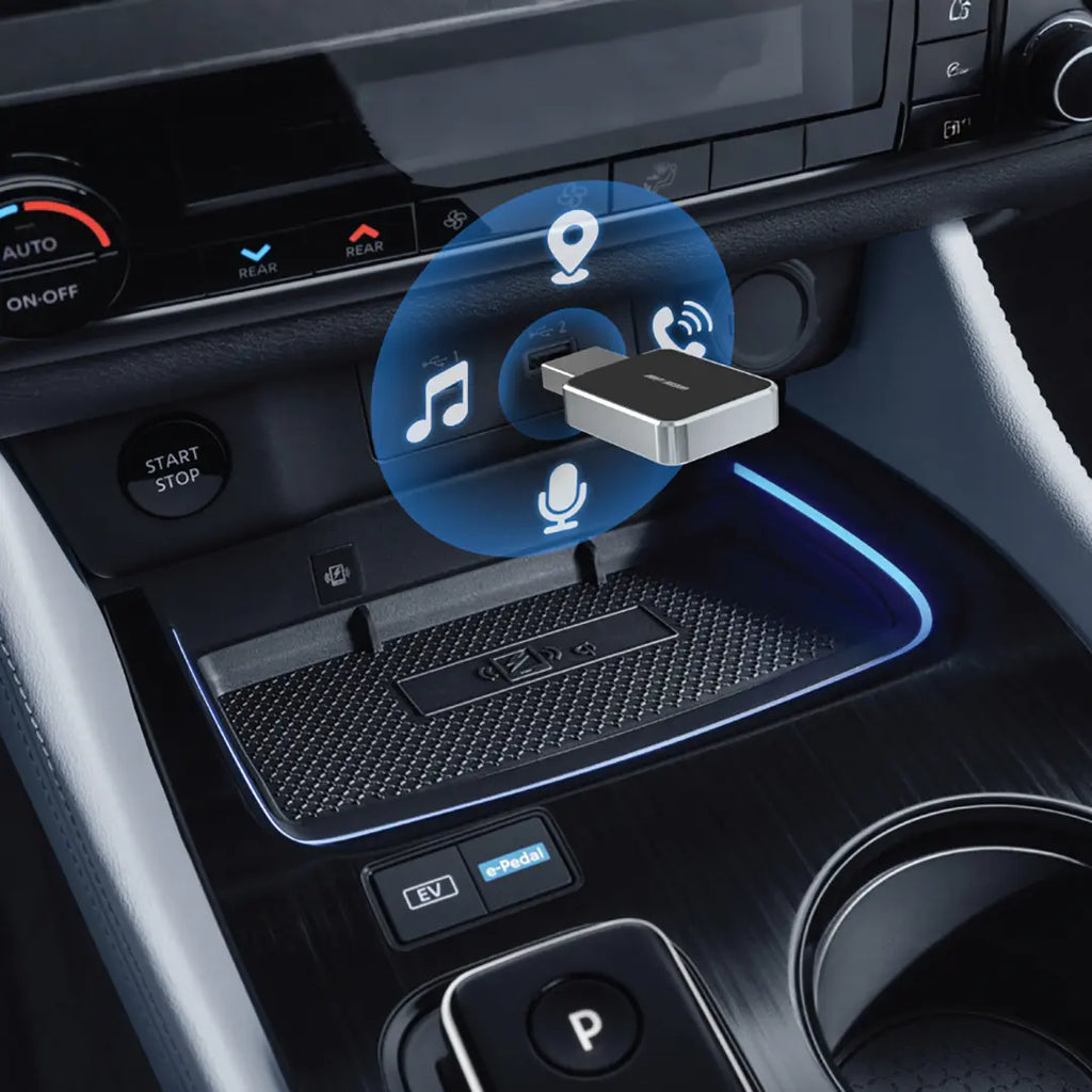 Green Lion Mini Wireless Adapter CarPlay & Android Auto | 2 Years Warranty