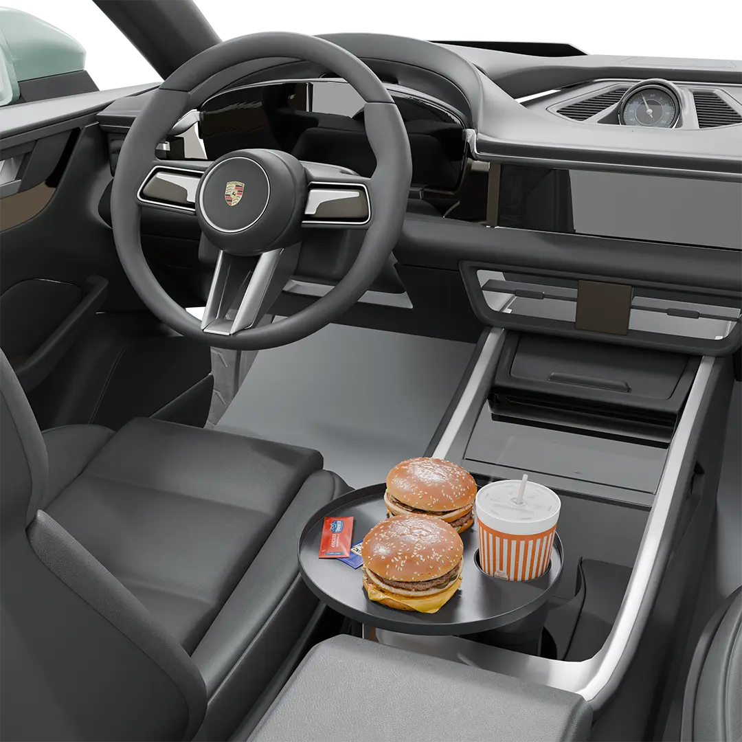 Green Lion Travel Tray Car Cup Holder | 2 Years Warranty