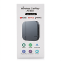 Cleaned K712 Wireless CarPlay AI Box packaging