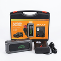 Jump starter and air pump kit on a white background